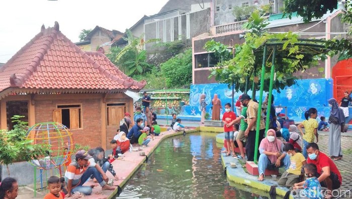 Suasana di Bendhung Lepen Jogja, Selasa (26/3/2024).
