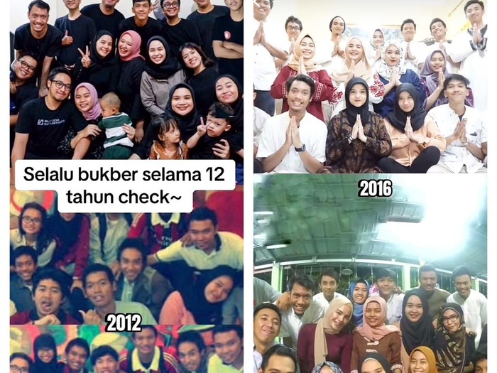 Wanita ini mengungkapkan selalu konsisten mengadakan buka puasa bersama dengan teman-teman kampus selama 12 tahun. Kisah kompak pertemanan tersebut langsung viral di media sosial