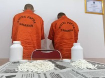 2 Warga Jayapura Ditangkap Usai Selundupkan 1.435 Obat Terlarang