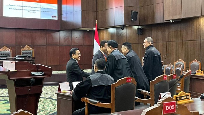 Anies-Cak Imin Salami Yusril dkk (Anggi-detikcom)