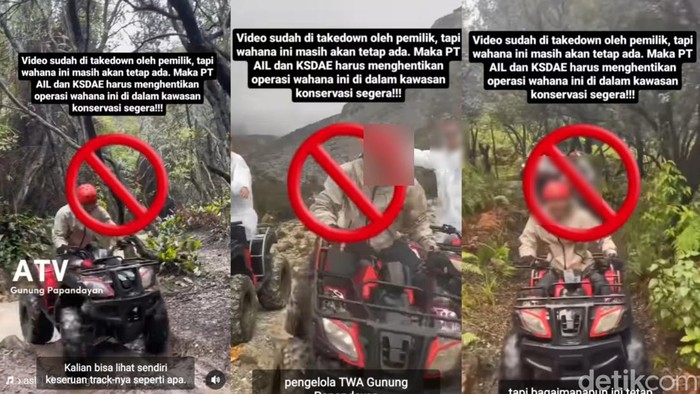 ATV di Gunung Papandayan Garut