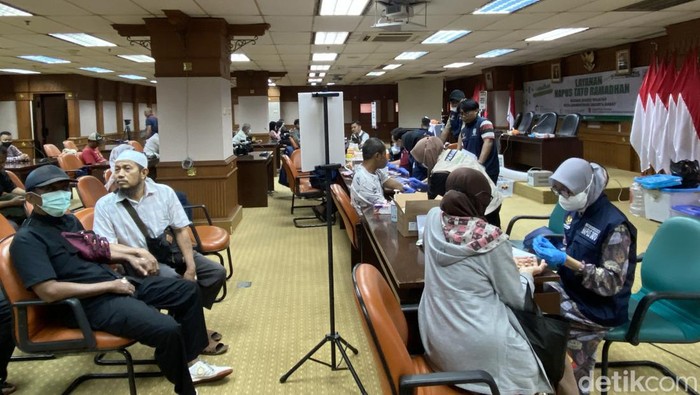 Baznas Provinsi DKI Jakarta kembali menggelar layanan hapus tato gratis. (Devi/detikcom).