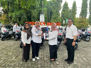 Tingkatkan Kinerja PLKB, Bupati Sleman Berikan 20 Unit Kendaraan Operasional