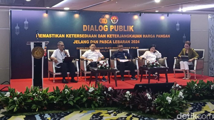 Dialog Publik Memastikan Ketersediaan dan Keterjangkauan Harga Pangan Jelang dan Pasca Lebaran 2024
