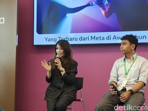 Direktur Kemitraan Global untuk Meta di Asia Tenggara Revie Sylviana (kiri)