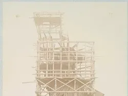 Foto Ikonik Pembangunan Patung Liberty