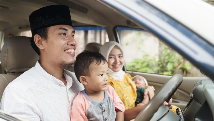 Ilustrasi Bayi Diajak Mudik