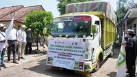 Dalam kesempatan yang sama, Plt Kepala Dinas  Ketahanan Pangan dan Pertanian Kabupaten Indramayu Sugeng Heryanto, menyampaikan bahwa di Kabupaten Indramayu terdapat 2.604 kelompok tani dimana pada tahun 2022 menghasilkan beras sebanyak 1,5 juta ton dan pada tahun 2023 dengan kondisi cuaca kemarau panjang bisa menghasilkan beras sebanyak 1,4 juta ton. Kami menyambut baik kerja sama ini karena memberikan manfaat bagi Petani di Kabupaten Indramayu dan Pemprov DKI Jakarta. 