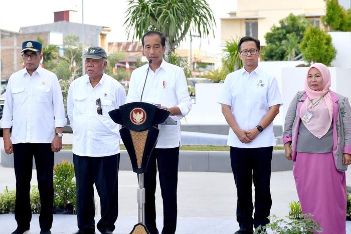 Jokowi Resmikan Huntap di Palu