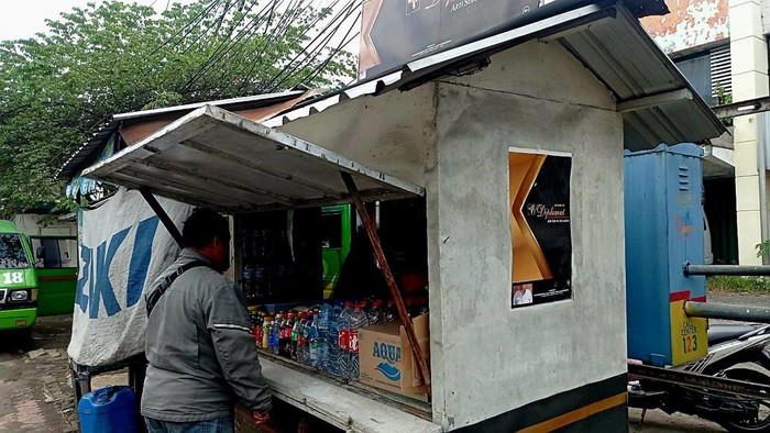 Kios rokok di Kota Malang yang jadi korban peredaran upal