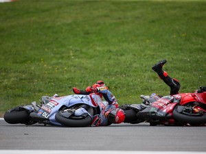 Daftar Pebalap dan Tim Paling Sering Jatuh di MotoGP 2024