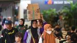 Stasiun Pasar Senen Mulai Dipenuhi Pemudik