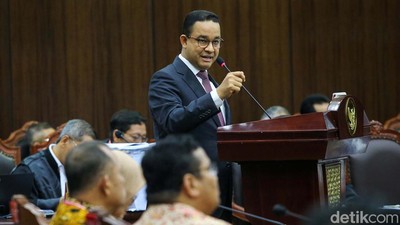 Anies-Cak Imin Hadiri Sidang Perdana Sengketa Pilpres