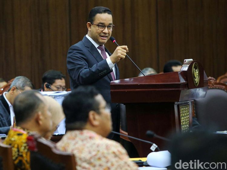 Anies-Cak Imin Hadiri Sidang Perdana Sengketa Pilpres