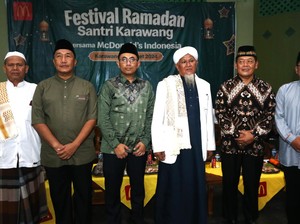 Festival Ramadan Santri Karawang, McD Indonesia Berbagi Ilmu ke 500 Santri