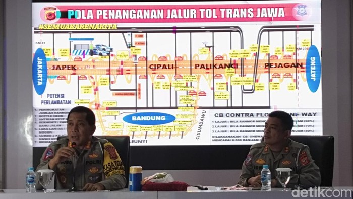 Pemetaan pengamanan mudik Lebaran di Jabar.