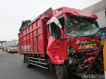 Sopir Truk Ugal-ugalan di Tol Halim Tanpa SIM, Nyetir Truk Tak Semudah yang Dibayangkan