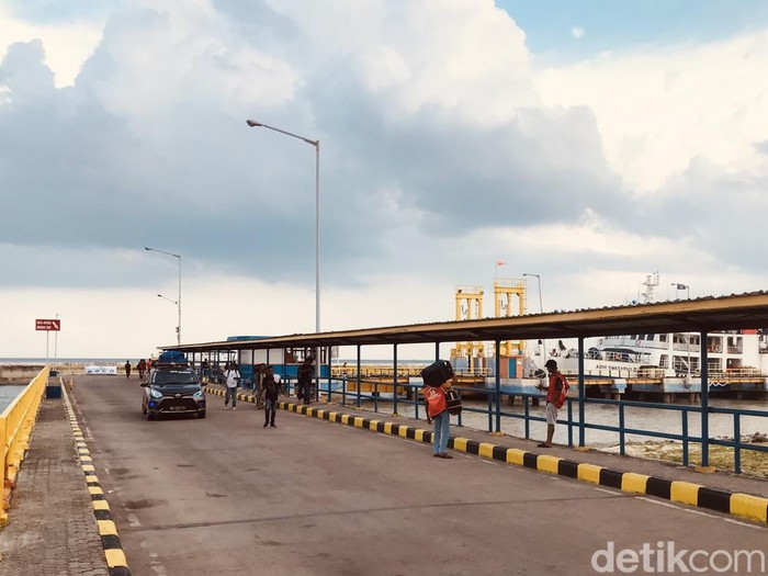 Penampakan pelabuhan Tanjung Kalian yang disebut rawan penyelundupan narkotika