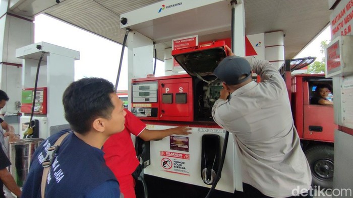 Pengawasan SPBU di Sepanjang jalur mudik Ciamis