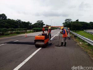 Perbaikan Jalan di Tol Cipali Dikebut untuk Sambut Pemudik