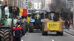 Demo Petani Belgia Berujung Ricuh di Markas Uni Eropa