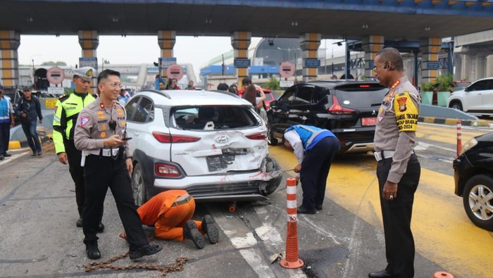 Polisi: Sopir Truk Pemicu Kecelakaan di GT Halim Sadar Saat Berkendara