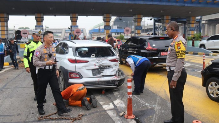 Polisi Akan Periksa Ortu-Majikan Sopir Truk Pemicu Tabrakan di GT Halim