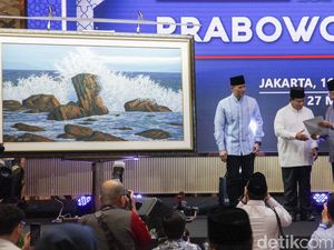 Prabowo Bakal Pajang Lukisan dari SBY di Istana Negara yang Baru