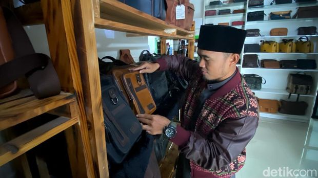 Produk kulit asal Garut merambah Pasar Malaysia hingga Jepang