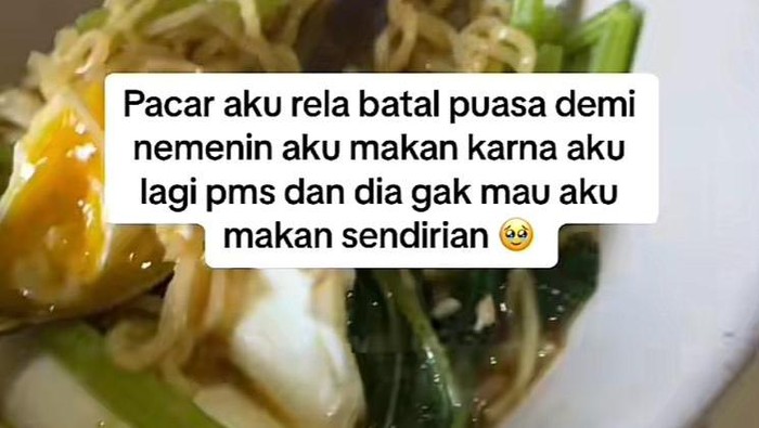 Rela Batal Puasa Demi Temani Pacar Makan Siang, Pria Ini Dikritik Keras