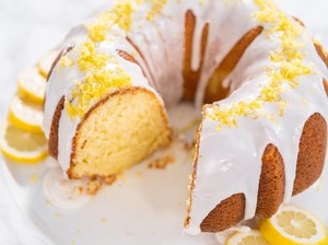 Resep Cake Lemon Klasik yang Legit Harum Untuk Hari Raya