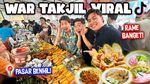 Seru! Jerome Polin Ikut Takjil War di Benhil Bareng Tomo dan Yusuke