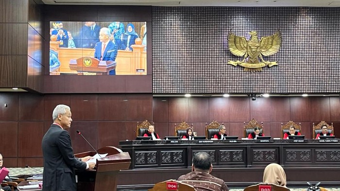 Ganjar Kenang Pengorbanan Jiwa dalam Reformasi saat Sidang Mahkamah Konstitusi