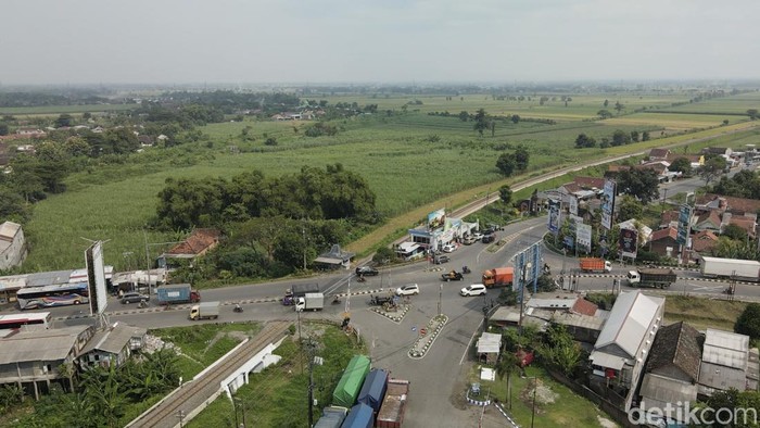 Tangkapan layar situasi lalu lintas di Jatim