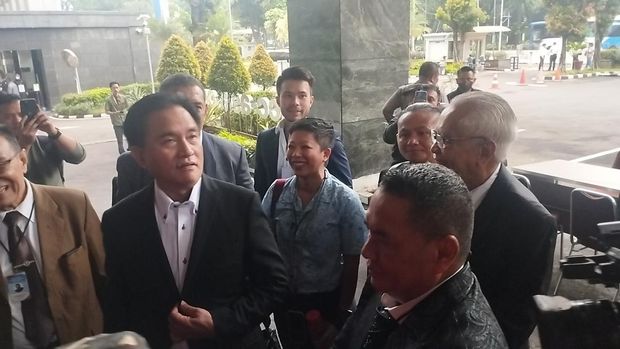 Tim kuasa hukum Prabowo-Gibran tiba di MK
