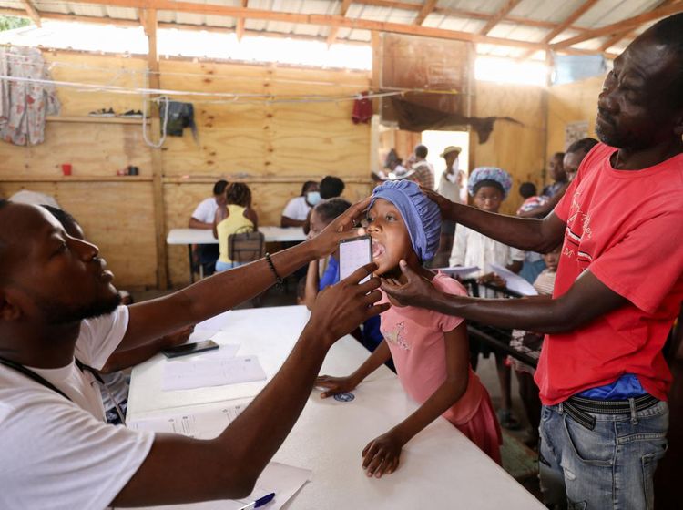 UNICEF Gelar Klinik Kesehatan Keliling untuk Warga Haiti
