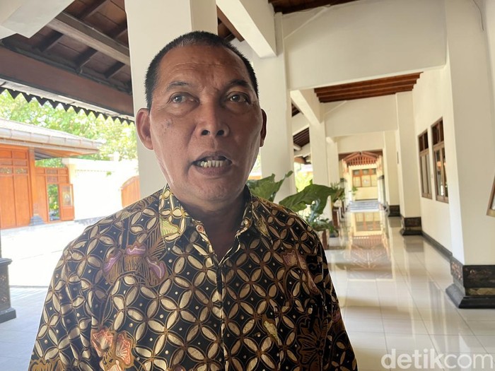 Wakil Wali Kota Solo Teguh Prakosa di Balai Kota Solo, Rabu (27/3/2024).