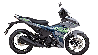 Yamaha MX King mendapatkan penyegaran dari sisi desain dan pilihan warna baru. Tidak hanya itu, motor bebek kencang ini juga mendapatkan penambahan fitur modern, salah satunya adalah keyless  entry. Foto: Dok. Yamaha Thailand