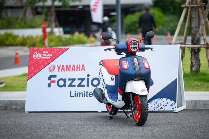 Yamaha Fazzio x Fila di Thailand. Yamaha Fazzio x Fila di Thailand.