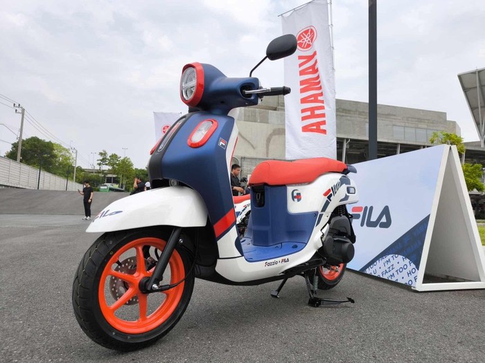 Yamaha Fazzio x Fila di Thailand. Yamaha Fazzio x Fila di Thailand.