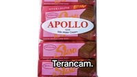 Jauh sebelum ada camilan kekinian, wafer cream dari Apollo ini sangat terkenal dulu. Kini peredarannya semakin langka. Foto: Site/Pool