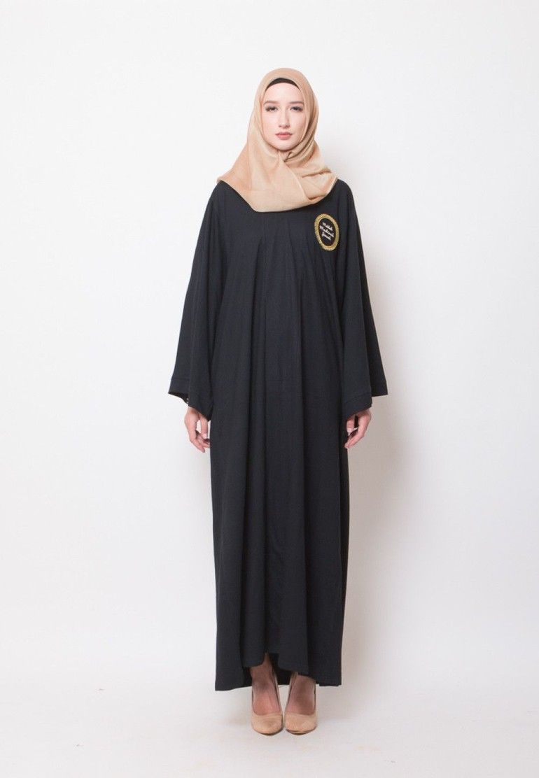Abaya kaus, model baju lebaran wanita 2024.