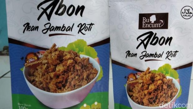 Abon ikan jambal roti Ibu Encum di Pangandaran