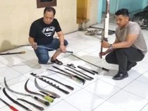 85 Anggota Geng Motor di Medan Ditangkap Hendak Tawuran, 11 Pelajar-Ditahan