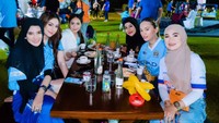 Celine Evangelista memang bersahabat dengan banyak artis. Sehingga pesta ulang tahun anak-anak artis menjadi agenda yang rutin disambanginya. Foto: Instagram/celinevangelista