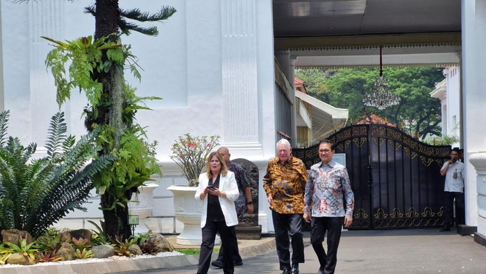 CEO dan Dirut PT Freeport Temui Jokowi di Istana Negara