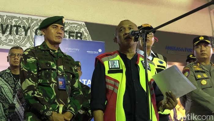 Eksekutif General Manager (EGM) PT Angkasa Pura II Cabang BIM, Indrawansyah (M Afdal Afrianto/detikSumut)