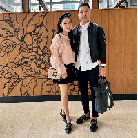 Dalam kesehariannya saat tidak bekerja, Harvey terlihat selalu tampil stylish dengan busana merek high end mulai dari Ralph Lauren, Thom Browne, Loewe hingga Dior. Foto: Dok. Instagram sandradewi88