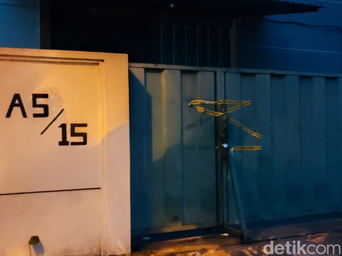 Gudang obat terlarang yang digerebek di Semarang. Dipotret Kamis (28/3/2024).