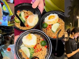 Jualan Indomie di Pinggir Jalan, Warmindo di Malaysia Ini Laris Manis